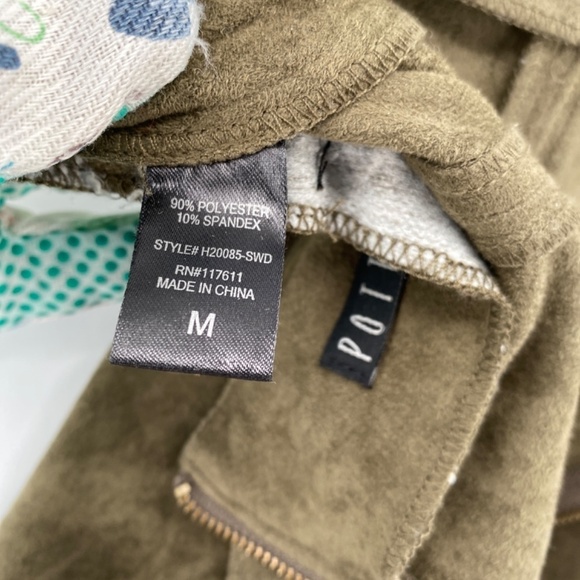 Potters Pot Skirt Women's Size Medium Olive Green Rear Zipper Formal Office - Picture 9 of 14